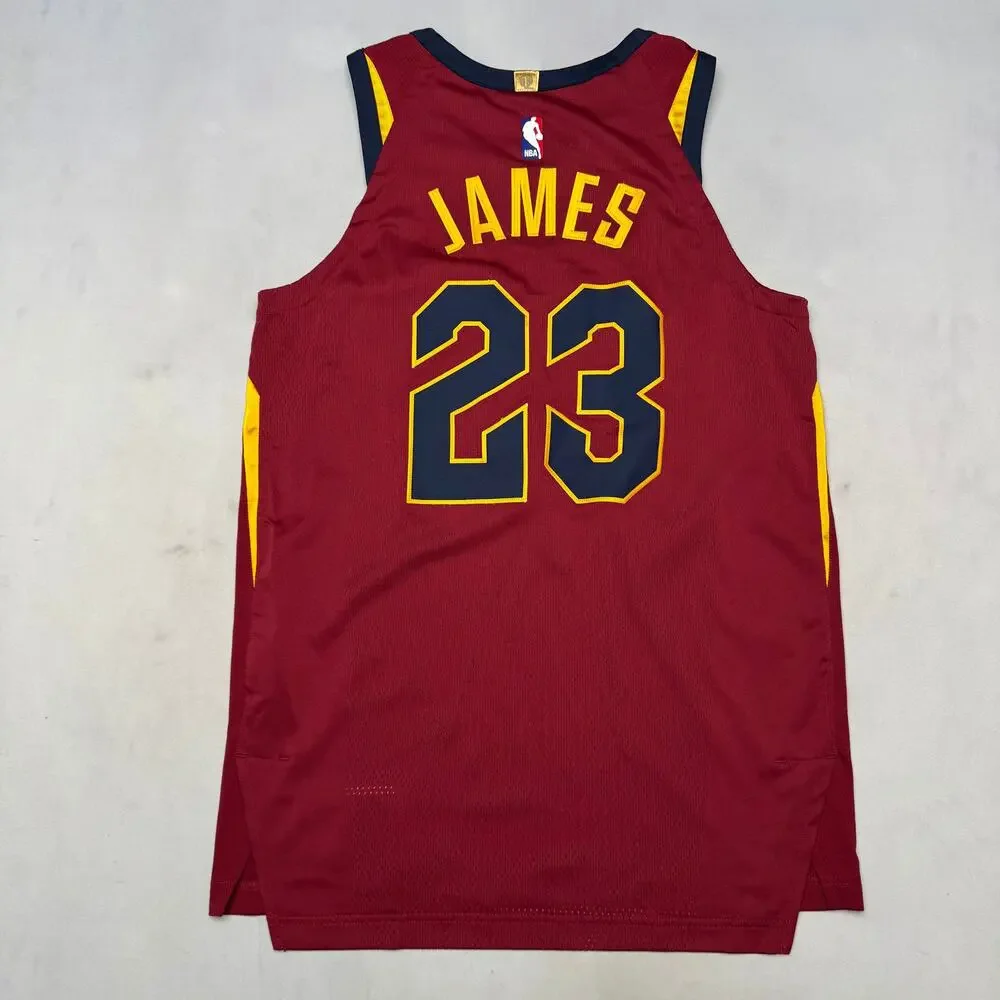 Nike Lebron James Cleveland Cavaliers Icon Edition Basketball Jersey Sz 44/M +2